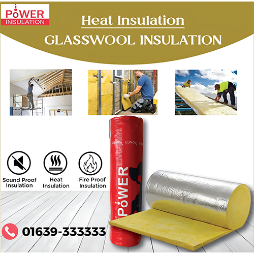 POWER GLASSWOOL INSULATION 50 MM